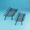 Copperfield 18 Inch Welded Steel 5 Bar Fireplace Grate With 5/8 Inch Bar Stock