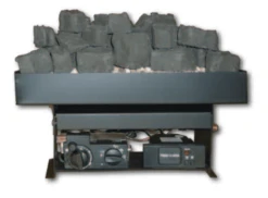 Aspen Industries Master Flame 30-Piece Synthetic Coal Set