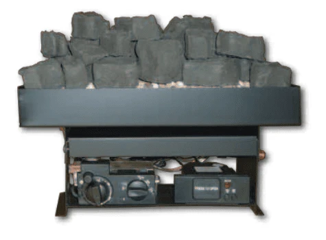 Aspen Industries Master Flame 30-Piece Synthetic Coal Set