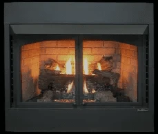 Buck Stove 36 Inch Model ZCBBXL Vent Free Gas Fireplace With Oak Logs