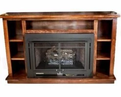 Buck Stove Prestige Bookcase Mantel For Model 34 Stoves