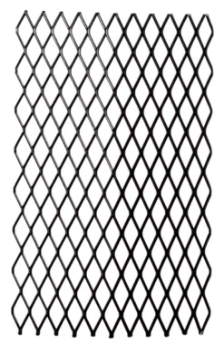 Dagan 12 X 7 Inch Black Steel Ember Retainer For Fireplace Grates
