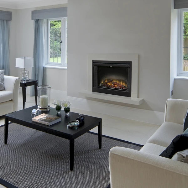 Dimplex 33' Deluxe Built-In Electric Fireplace Firebox - Image 3