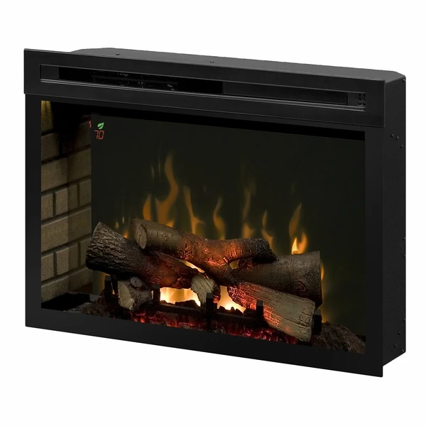 Dimplex 33 Inch Plug-in Electric Fireplace Firebox With Multi-Fire XD And Realogs - Image 2