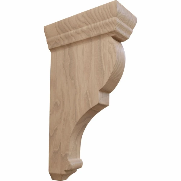 Ekena Millwork 2 1/2 Inch Medium Rojas Wood Corbel - Image 2