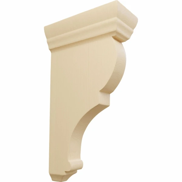 Ekena Millwork 2 1/2 Inch Medium Rojas Wood Corbel - Image 3