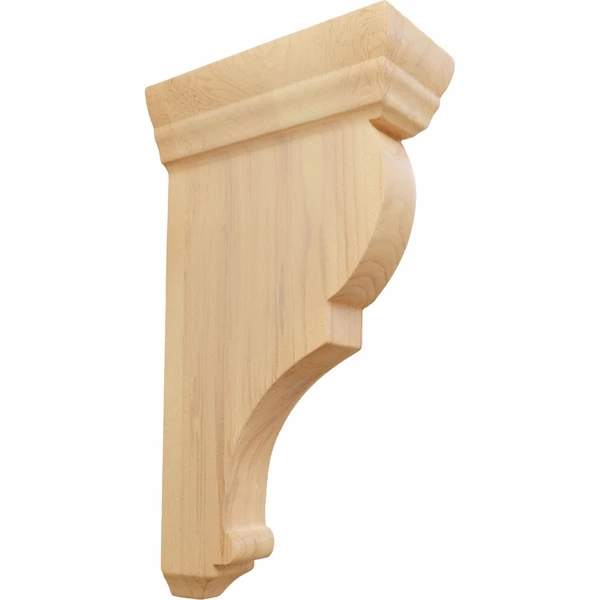 Ekena Millwork 2 1/2 Inch Medium Rojas Wood Corbel - Image 4