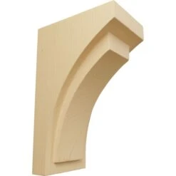 Ekena Millwork 2 1/2 Inch Mini Felix Wood Corbel