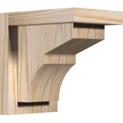 Ekena Millwork 3 1/2 Inch Monterey Corbels