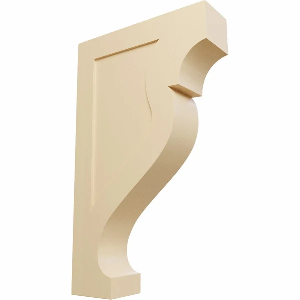 Ekena Millwork 4 1/2 Inch Jumbo Rockport Wood Corbel - Image 3