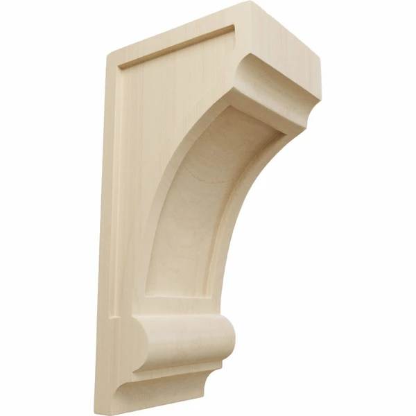 Ekena Millwork 4 3/4 Inch Diane Recessed Wood Corbel - Image 5