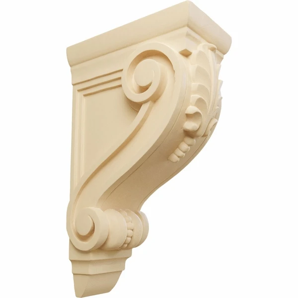 Ekena Millwork 4 3/4 Inch Large Fig Leaf Corbel - Image 4