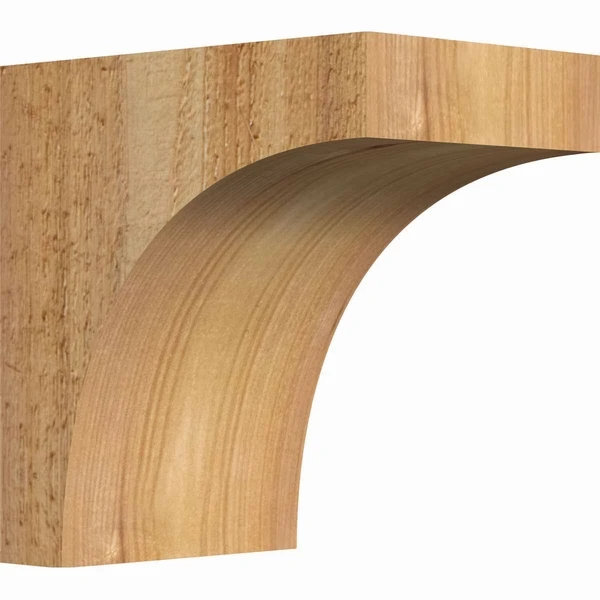 Ekena Millwork 4 Inch Huntington Rough Sawn Corbels - Image 2