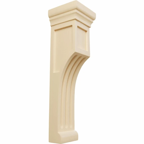 Ekena Millwork 4 Inch Recessed Groove Corbel - Image 3