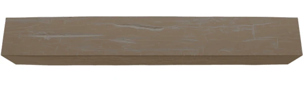 Ekena Millwork 48 Inch Faux Wood Fireplace Mantel Shelf