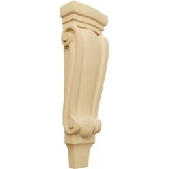 Ekena Millwork 5 1/8 Inch Medium Traditional Pilaster Wood Corbel