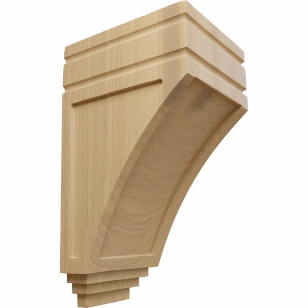 Ekena Millwork 5 Inch Medium San Juan Wood Corbel - Image 2
