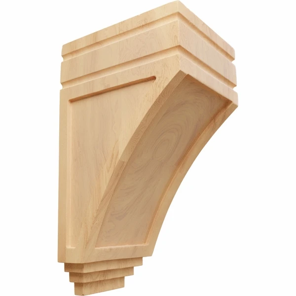 Ekena Millwork 5 Inch Medium San Juan Wood Corbel - Image 4