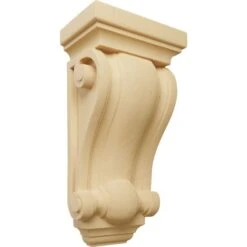 Ekena Millwork 6 1/4 Inch Cole Pilaster Wood Corbel