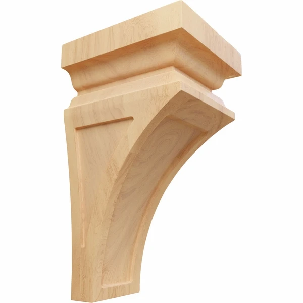 Ekena Millwork 6 Inch Large Nevio Wood Corbel - Image 4