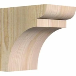Ekena Millwork 7 1/2 Inch Yorktown Corbels With Backplate