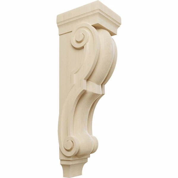 Ekena Millwork 7 Inch Medium Jumbo Traditional Wood Corbel - Image 5
