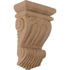 Ekena Millwork 7 Inch Traditional Leaf Corbel