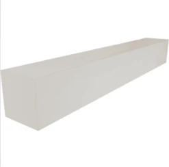 Ekena Millwork 84 Inch Ready To Paint Smooth Faux Wood Fireplace Mantel Shelf