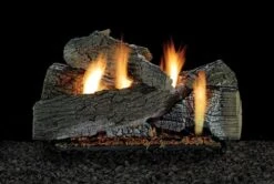 Empire 24' 8-piece Outdoor Wildwood Refractory Log Set