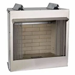 Empire 36' Carol Rose Outdoor Premium Fireplace Firebox With Flush Front And Refractory Liner
