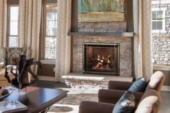 Empire 40' Rushmore Clean Face Direct Vent Gas Fireplace