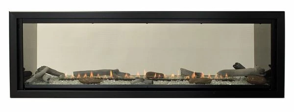 Empire 48 Inch Boulevard Linear See-Through Vent Free Gas Fireplace - Intermittent Pilot