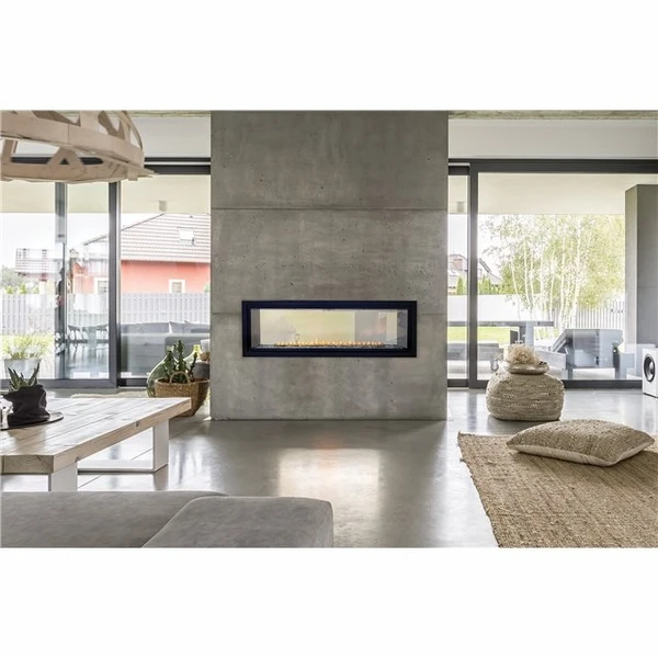 Empire 48 Inch Boulevard Linear See-Through Vent Free Gas Fireplace - Intermittent Pilot - Image 2