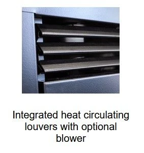 Empire Corner Mantel And Tahoe Premium 36 Inch Direct Vent Fireplace - Millivolt Pilot - Image 3