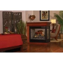 Empire 36 Inch Tahoe Premium Direct Vent Peninsula Fireplace
