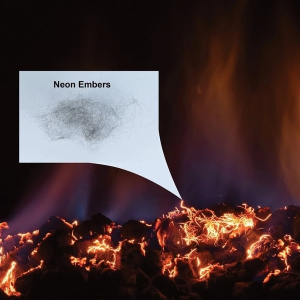 Enhance A Fire Neon Threads Gas Fireplace Embers - Image 2