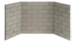 Superior/IHP Ceramic Fiber Brick Fireplace Liner Kit For 42 Inch Cape Cod Fireboxes
