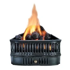 Hargrove 19' Vented Gas Coal Basket With Variable Flame Remote - Natural Gas