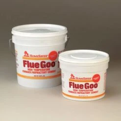 HomeSaver Flue Goo Pre-Mixed Furnace And Refractory Cement - 1/2 Gallon Tub