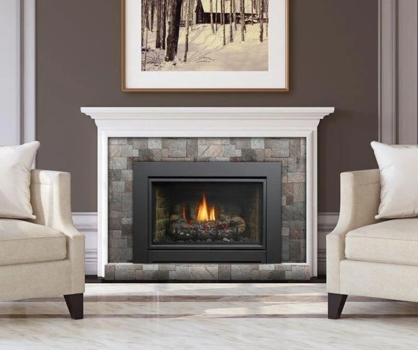 Kingsman IDV44 Direct Vent Gas Fireplace Insert - IPI Pilot