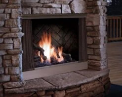 Kingsman OFP42 Outdoor Vent Free Gas Fireplace - IPI Ignition