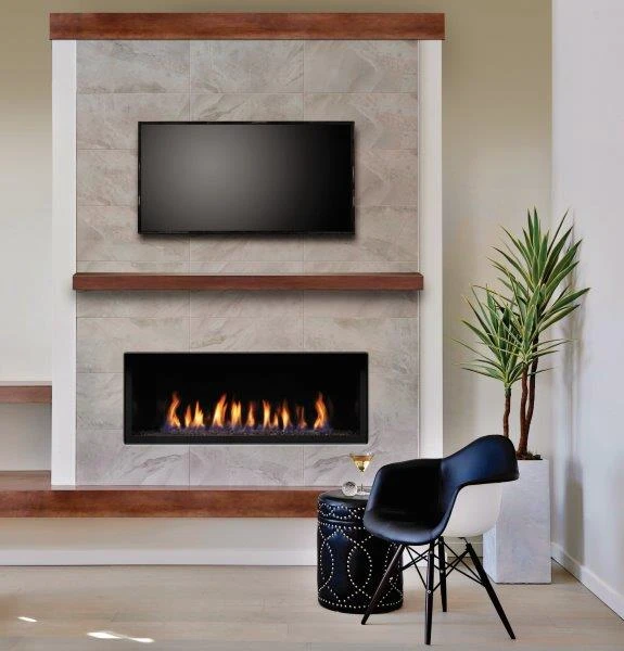 Kingsman ZCVRB47 Linear Direct Vent Gas Fireplace - IPI Pilot - Image 2