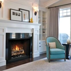 Kingsman 42 Inch Zero-Clearance Universal Vent-Free Fireplace Firebox