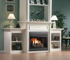 Kingsman 33 Inch Zero Clearance Vent Free Gas Fireplace Firebox