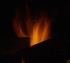 Majestic 36' Meridian Fireplace Reflective Black Glass Interior Panels