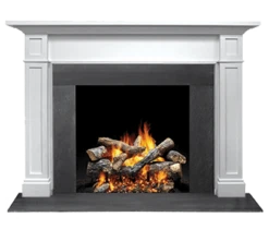 Majestic Acadia A Primed MDF Wood Fireplace Mantel