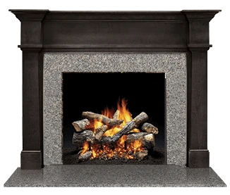 Majestic Bellevue C Primed MDF Wood Fireplace Mantel