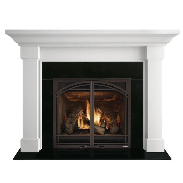 Majestic 48 Inch Kenwood Primed MDF Wood Fireplace Mantel