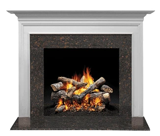 Majestic Richland Reduced Shelf Primed MDF Wood Fireplace Mantel