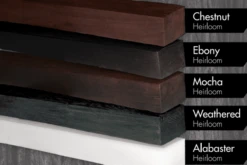 MantelX Heirloom 4 Foot Cast Stone Fireplace Mantel Shelf